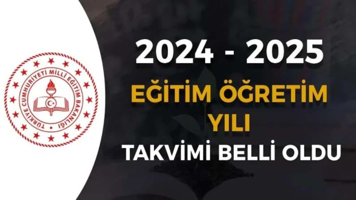 Okulumuz 2024-2025 Eğitim Öğretim Yılına Başlıyor